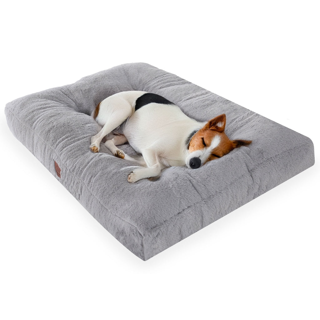 Max, Ultra Yumuşak, Kaydırmaz Tabanlı, Konforlu Kedi ve Köpek Minderi (Gri) - Jungolica Pet Products